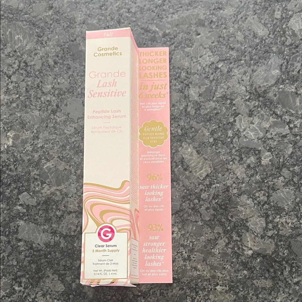 grande cosmetics developed sensitive